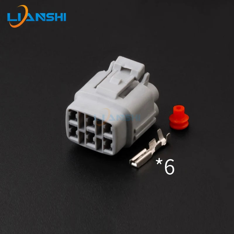 6188-0382 6180-6777 Automotive oil pump harness taillight plug 6p male and female harness connector with terminal DJ7069Y-2.2-11