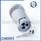 3 Pin waterproof auto connector female or male HD16-3-16S HD14-3-96P wire harness plug HD10-3-96P