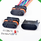 14-pin auto connector connectors diesel parking heater harness 225201040011 967526-1