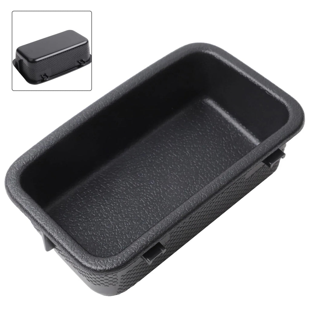 Black Car Storage Box 1J0858373C For Golf For Jetta For Bora MK4 1998-2006 Center Console Armrest Flocking Organized Storage Box