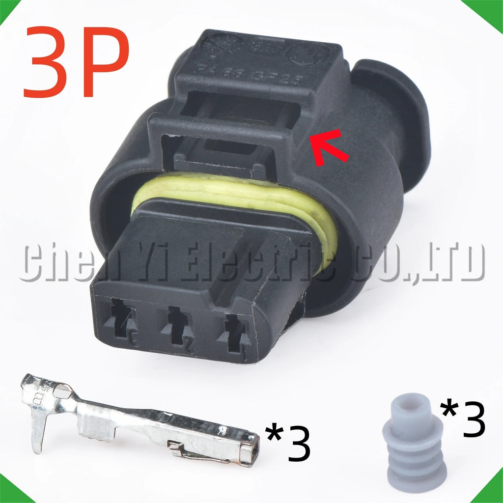 3-Pin Auto Connector Connector Automotive Connectors Reverse radar probe electric