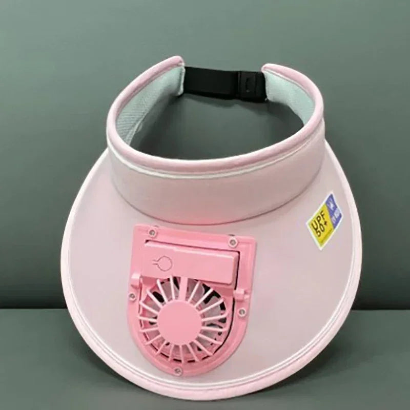 Breathable Cooling Fan Hat Sunscreen Fan Sun Visor Hat Fishing Hat Cooling Peaked Cap Hat Usb Charging Hat For Sport Sunhat Amag