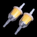 Hot sale 5Pcs Inline Gas/Fuel Filter 6MM-8MM 1/4" For Lawn Mower Small Engine Auto Motorcycle Oil Filt