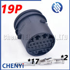 19 Pin Car Door Composite Hole Auto Plug 13158679 V40830037 15345080 DJ7191-2.0-3.5-21 For OPEL Zafira MPV vaixhall Insignia