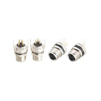 5/10 PCS M8 Straight/Curved Pin Aviation Plug Sensor PCB Bonding Plate Male and Female Socket Waterproof Connector 3/4/5/6/8P