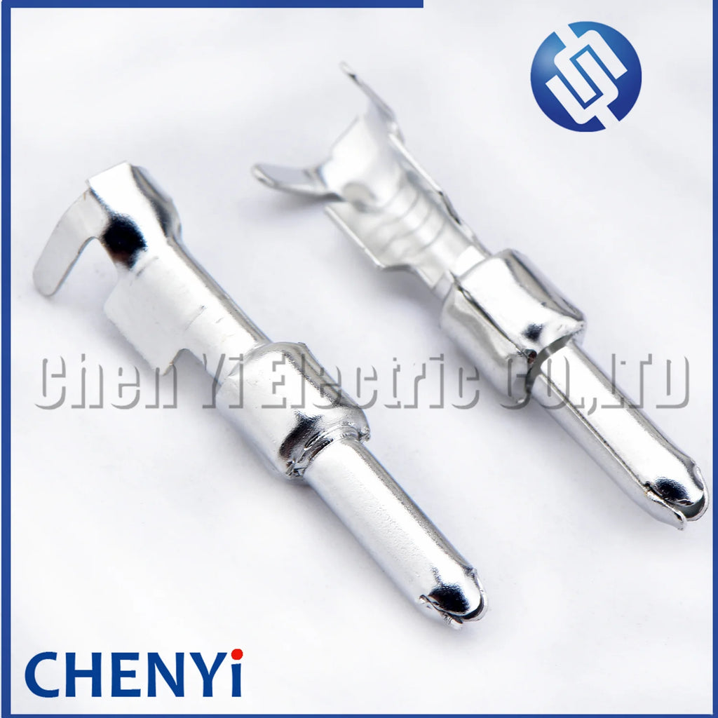 20 Pcs 2.8mm male female Auto Wire Splice Terminal Car Elcetric Connector Pin Round Type Crimp Loose Terminals G138 DJ221Q-2.8B