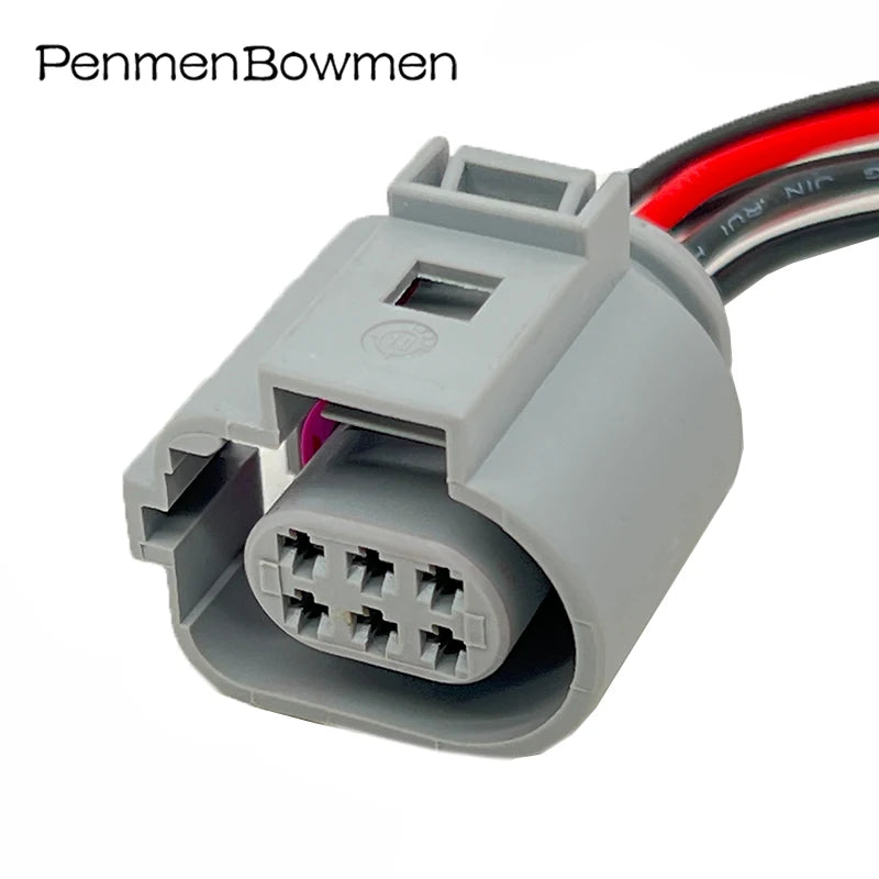 1 Set 6 Pin 1.5mm EGR Valve Female Waterproof Electrical Cable Connectors Plug Wire Harness 1J0973713G 42121200
