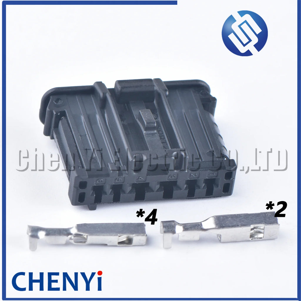 6 Pin Automotive Rear Taillight Light Lamp Plug Connector Auto Sockets 98825-1061 98821-1061 For Peugeot 307 Citroen HDC6MX05F