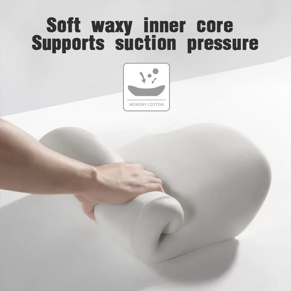 Comfortable Car Headrest and Lumbar Support Cushion for Office Home Chairs - Relieve Back Pain and Improve Posture Accessories