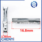 50 Pcs 1.5mm series male or female connector crimp loose pins wiring Pins 7116-7389-02 7114-7386-02 For Plug