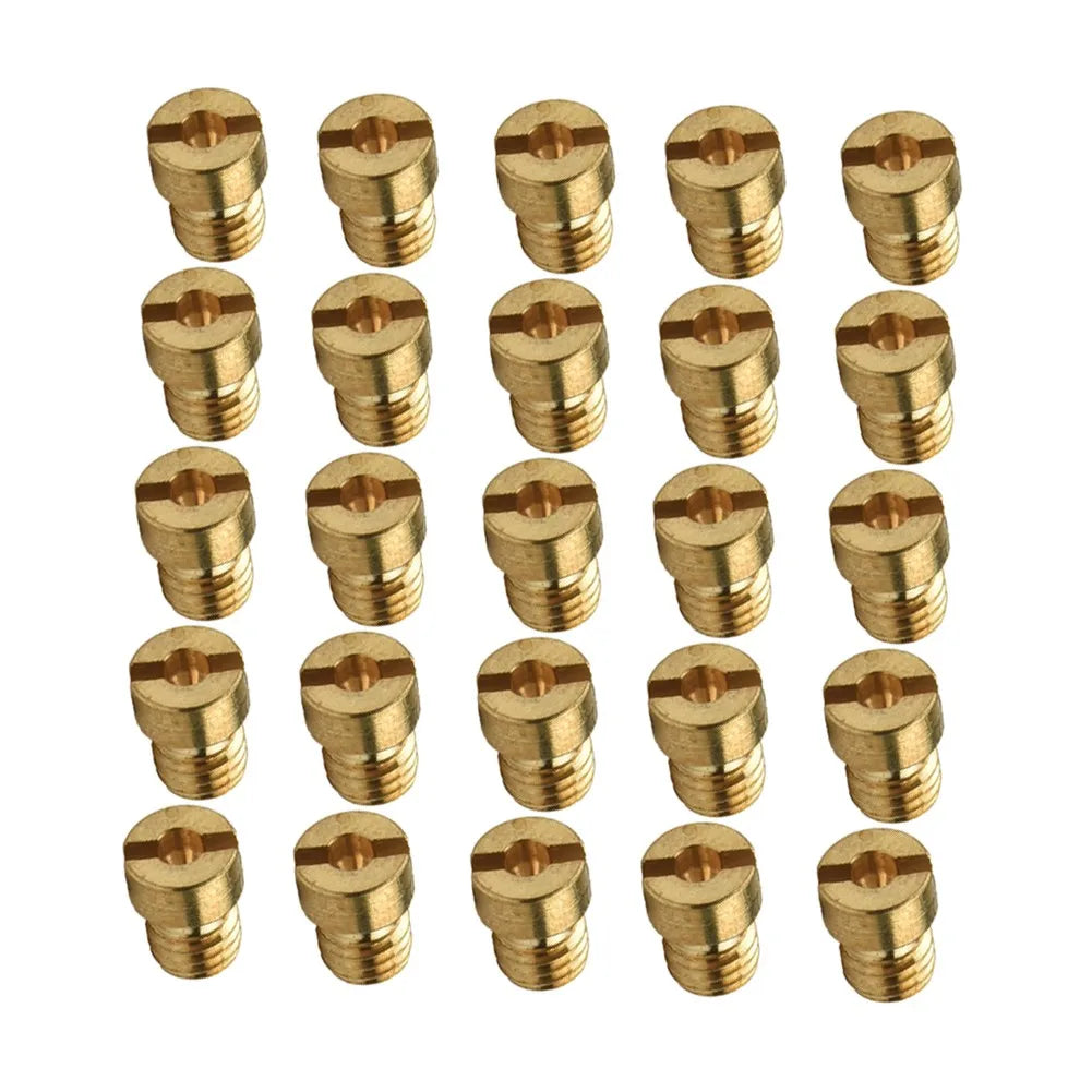 25pcs Carburetor  Main Jet  55-115 M5  5mm Thread For Dellorto Carburetor Vergaser SHA SHBC SHB Injector Nozzle