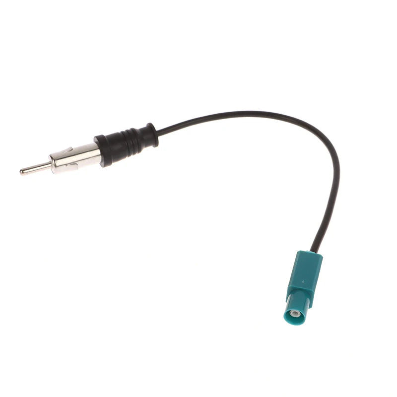 Universal Car FM AM Stereo Radio Antenna Adapters Cable Fakra-Z Male To DIN Plug 15cm FM/AM Aerial To DIN Car Replacement Parts