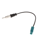 Universal Car FM AM Stereo Radio Antenna Adapters Cable Fakra-Z Male To DIN Plug 15cm FM/AM Aerial To DIN Car Replacement Parts