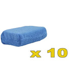 Microfibre Car Wax Applicator Pads Soft Auto Detailing Wax Sponge Rectangle Foam Paint Care Pad Polishing Auto Cleaning Amagi