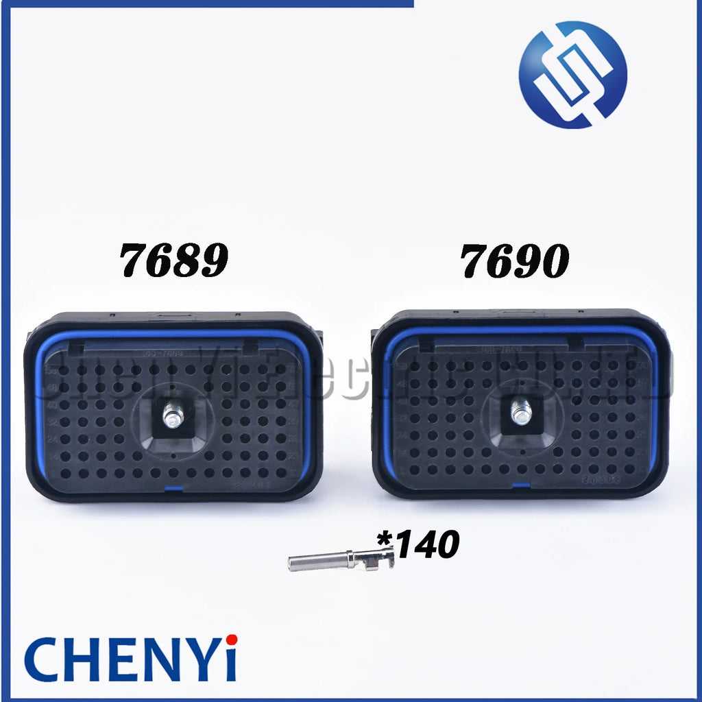 70 Pin Connector Excavator E325/330/345C/D computer board plug ECU connector Accessories 160-7689 160-7690