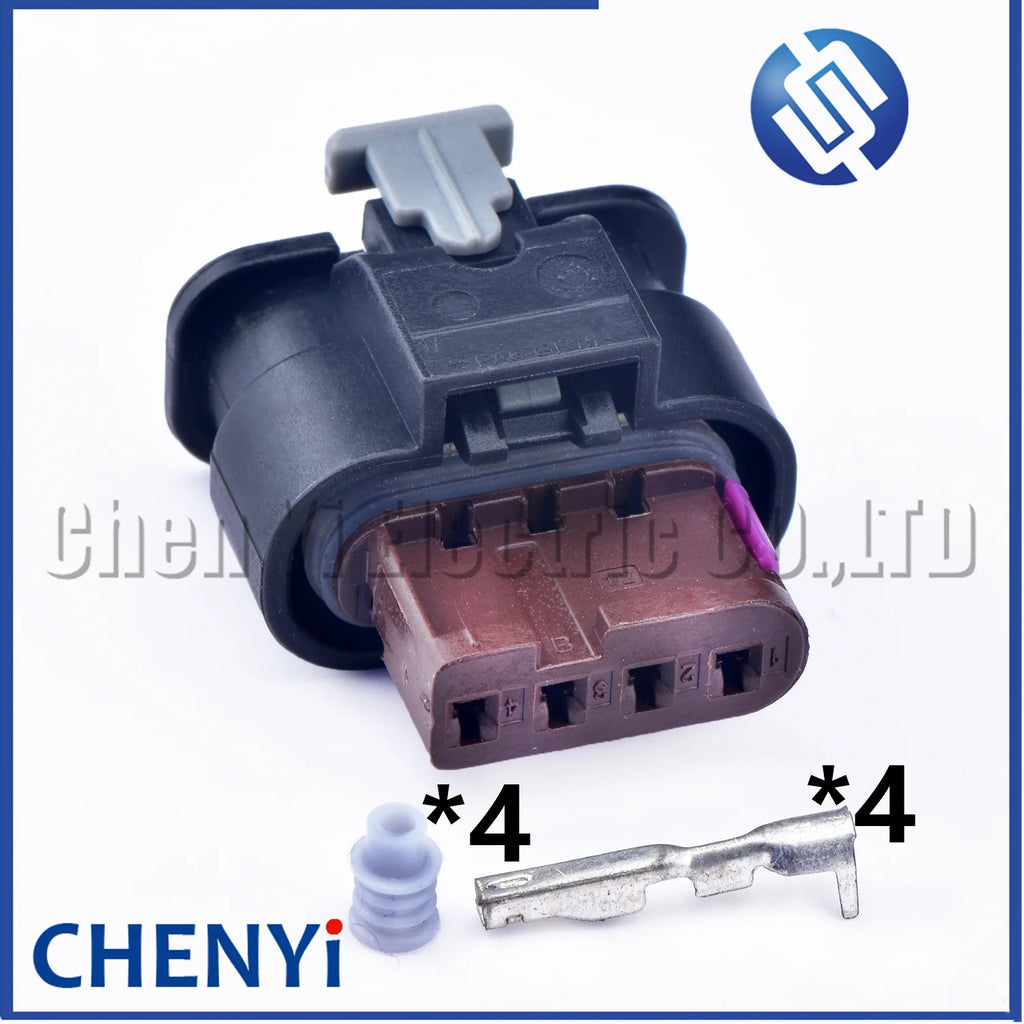 4 Pin Automotive waterproof connector Wire harness plug 4H0973704A 4H0 973 704 A 4H0973704