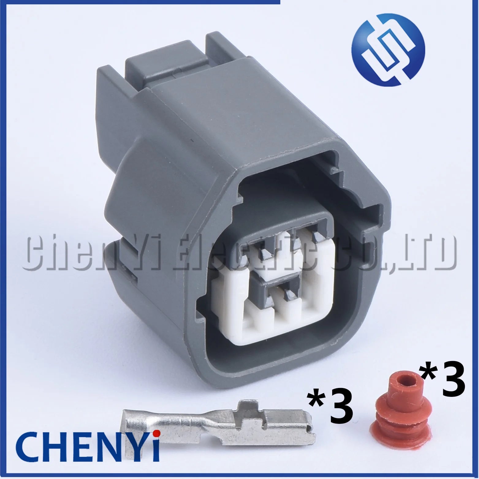 3 Pin auto waterproof connector harness plug Ignition Coil wiper water spray motor plug MG641362-4 MG651359-4 For Hyundai Kia