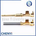 20 Pcs Pin Contact 1062-20-0244 1060-20-0244 brass Gold plating 22-16 AWG Wire Size Crimp Terminals For Deutsch DTM 1.0mm Series