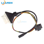 Suitable for VVDI large flat plate BMW motorcycle full loss matching wiring harness, no need to remove lock head 4D 8A remote co