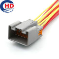 10 Pin Connector Unsealed 2.8mm Series Male Connector Cable Plug Motorcycle Electrical Harnesses Wiring Harness 7282-6457-40