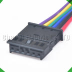 6-Pin Wire Harness Harness Automotive Trunk License Plate Light Connector Steering wheel