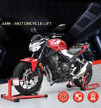 Motorcycles Repair Metal Adjustable Fork Spool Support Paddock Stand Muti-function Swing Arm Rear Wheel Sliders Lift Frame Amagi