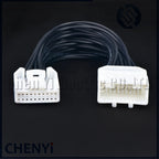 8/12/16/20/24/28/32/40 Pin Car Navigation Automotive Audio vehicle central control Connector Male and female 20cm extension plug