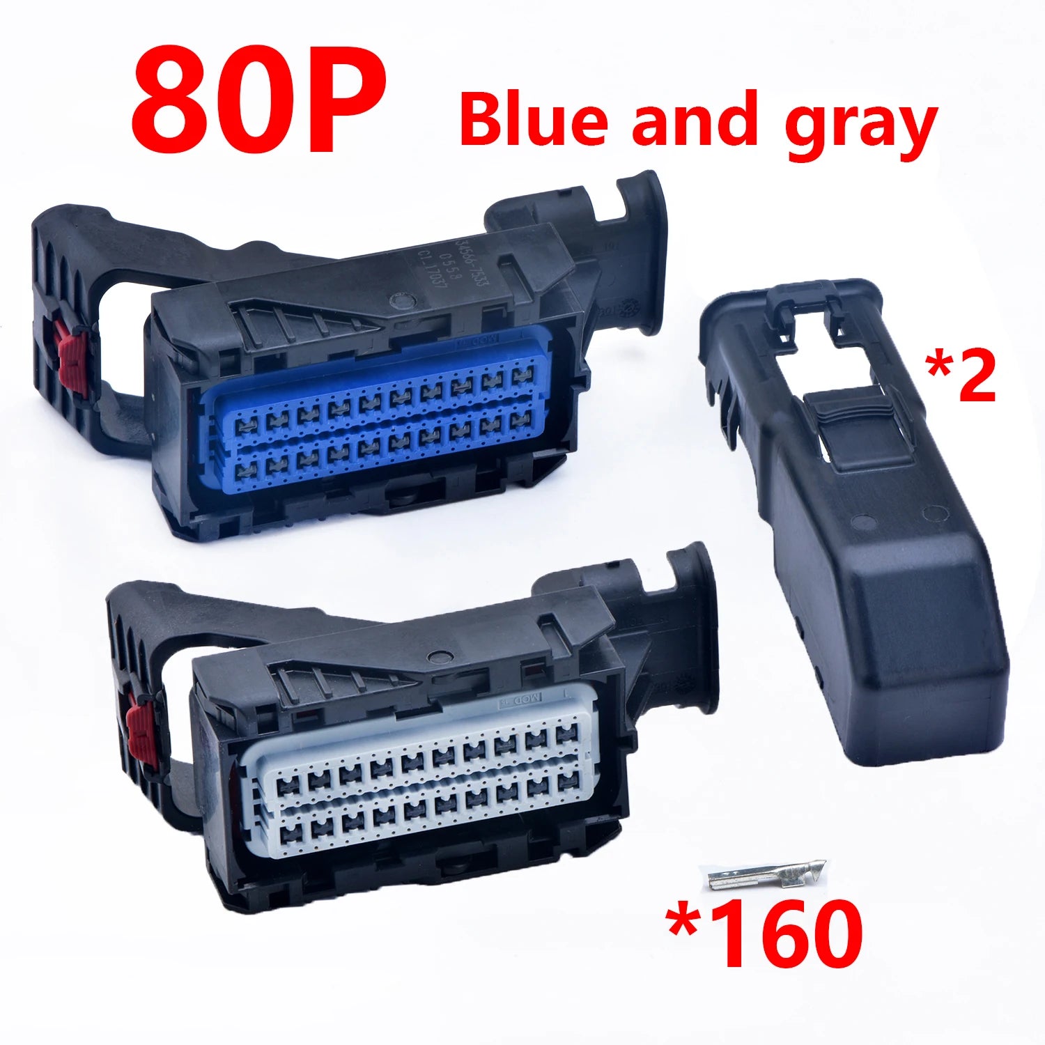 80 Pin Auto waterproof connector C32 computer board ECU plug 34566-1903 34566-0703 34566-7533 For IQAN-MC43 Master Controllers