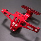 Universal Adjustable Motorcycle License Number Plate Bracket Rear Turn Signal Lamp Holder CNC Aluminum Eliminator Kits