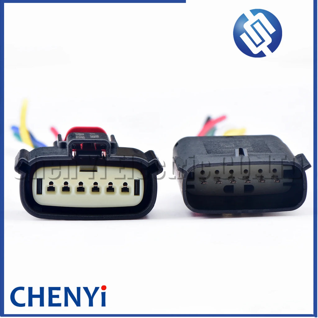 6 Pin 33471-0601 334710651 33471-0616 vehicle speed Accelerator pedal connector Tail Light plug pigtail For Ford Buick Chevrolet