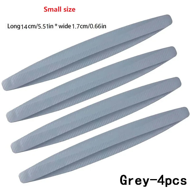 6/4Pcs Anti-collision Car Bumper Protector Large/Small size Strip Guard Corner Protection Strips Scratch Crash Blade Auto Tools