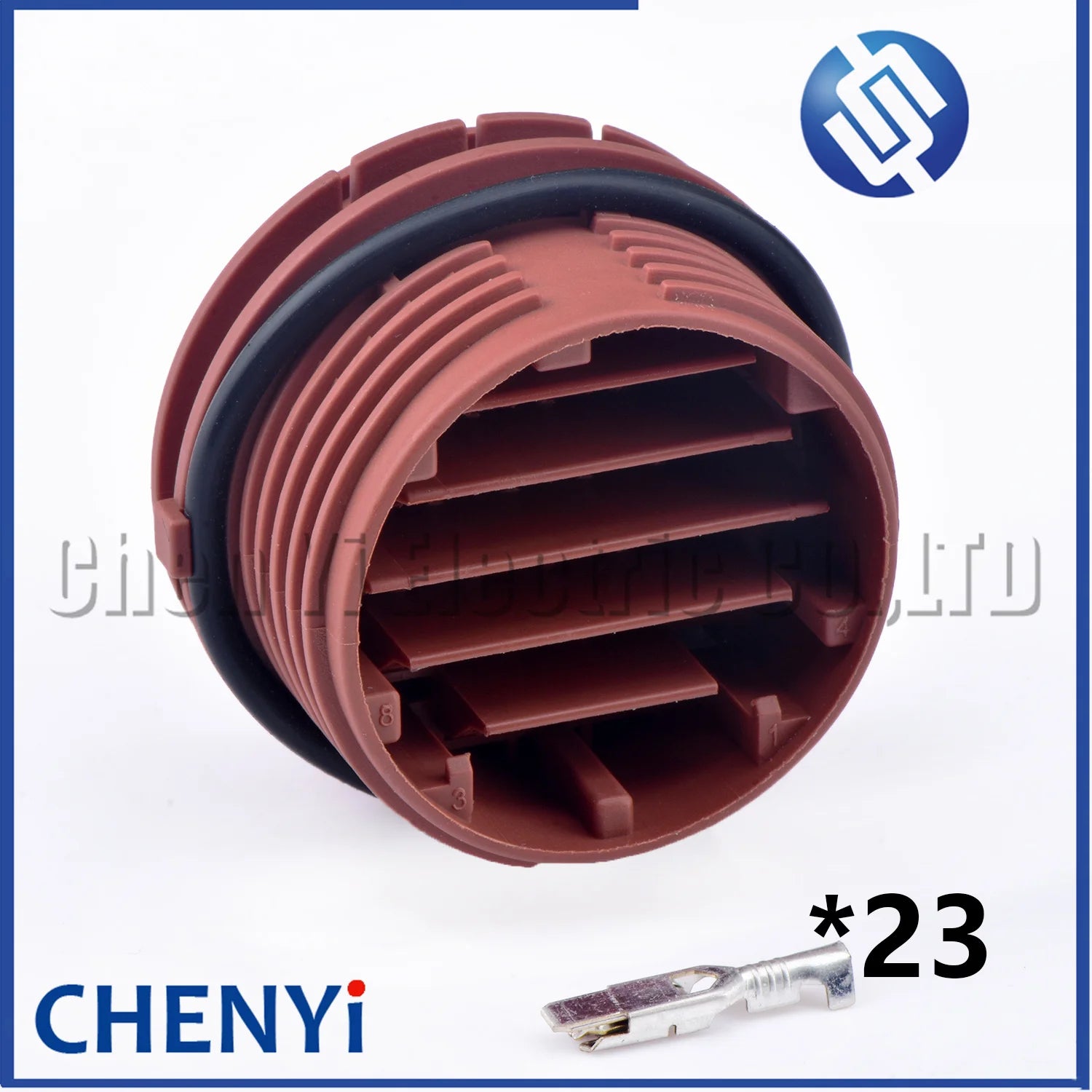 23 Pin brown male or female Car Door body plug instrument connector For Peugeot Citroen Picasso Xsara Sienna Elysee 206 207 C2
