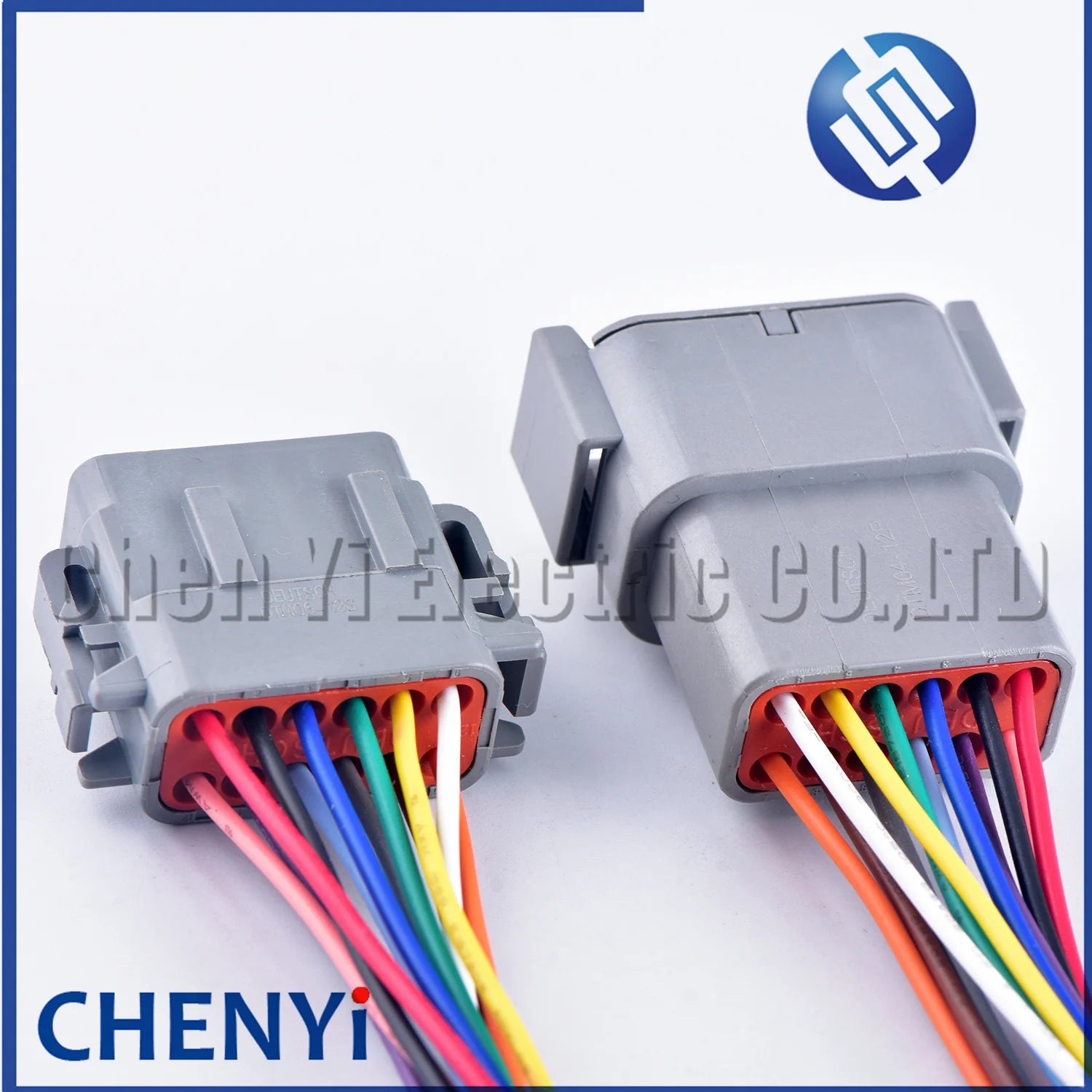 Deutsch DTM series 12 Pin DTM06-12S DTM04-12P male or female Automotive waterproof connector Sealed Wire Harness Plug 15cm wires
