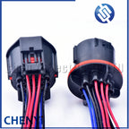 16 Pin/Way Male Female Headlight Connector Plug Wire Cable Pigtail For Land Rover Discovery 3 4 Jaguar Range Rover Freelander 2