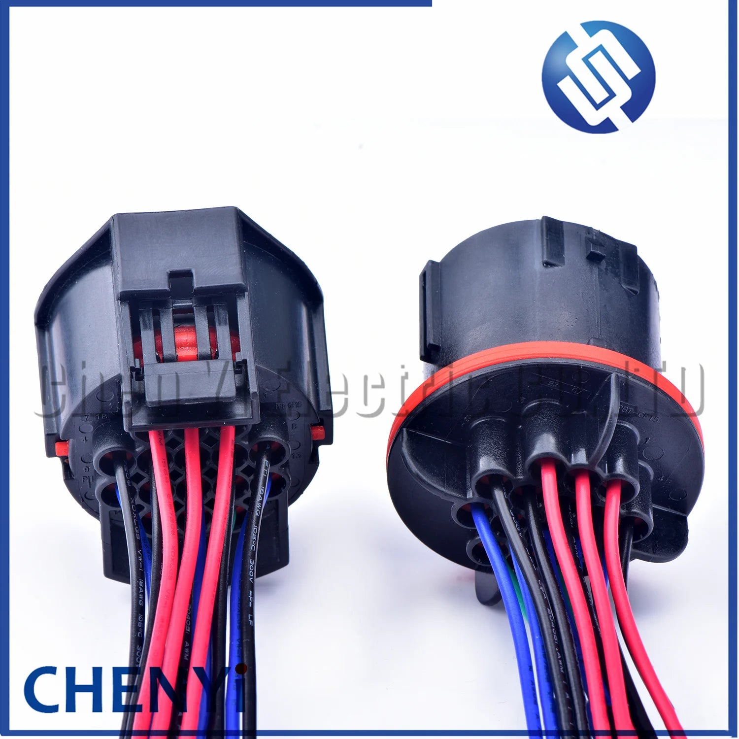 16 Pin/Way Male Female Headlight Connector Plug Wire Cable Pigtail For Land Rover Discovery 3 4 Jaguar Range Rover Freelander 2