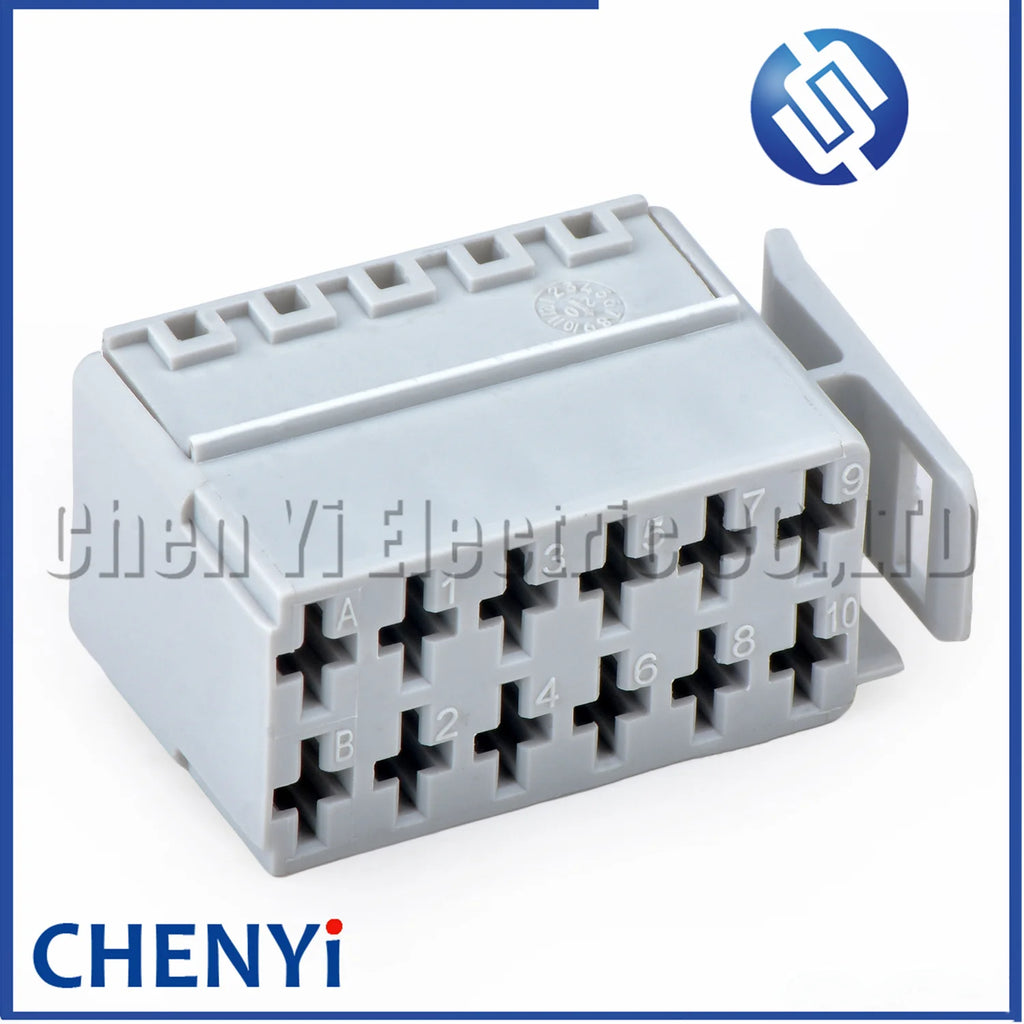 12 Pin Automotive connector Instrument panel rocker switch plug 589.790 589790 For GENLYON C100 C500 GENERATION