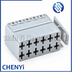 12 Pin Automotive connector Instrument panel rocker switch plug 589.790 589790 For GENLYON C100 C500 GENERATION