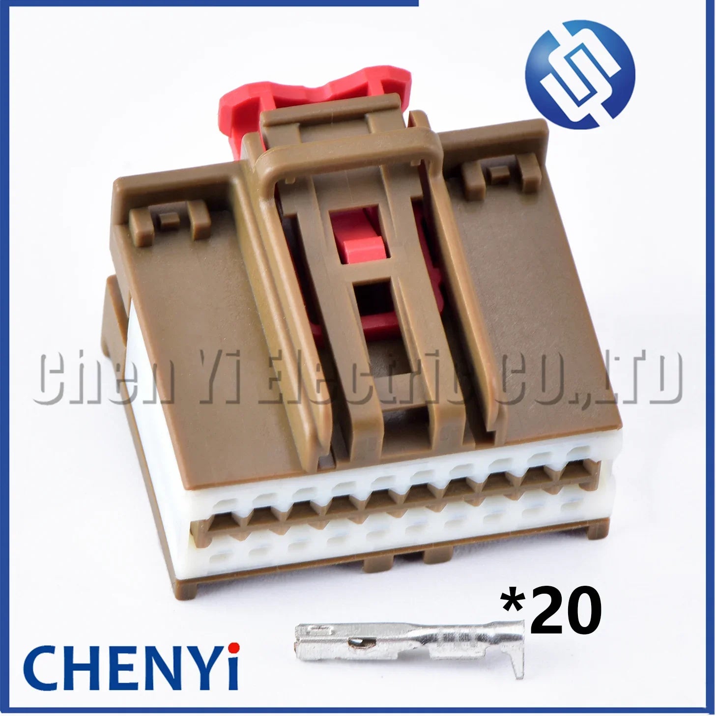 20 Pin Automotive connector Car amplifier head speaker plug 347290201 34729-0201 34690-0201 With pin For GM Chevrolet Buick Opel