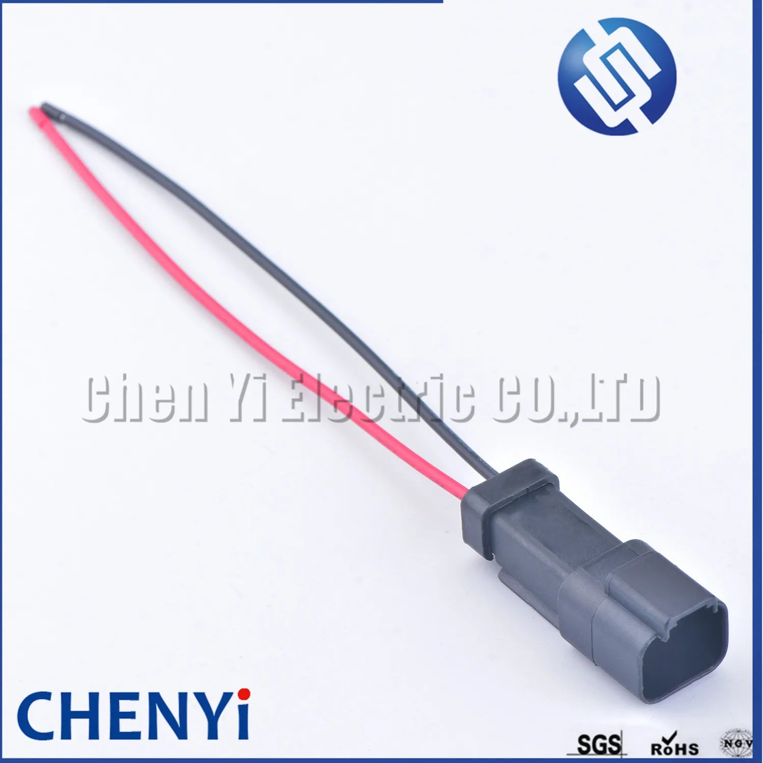 Black 2 Pin excavating machinery Heavy Industry Machinery headlight boom light Wire Harness Plug DT06-2S DT04-2P A B C D 4 types