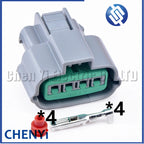 4 Pin Female Automotive waterproof Generator Connector Ignition coil plug PU465-04127 For Mitsubishi Outlander EVO X Coil BYD F3