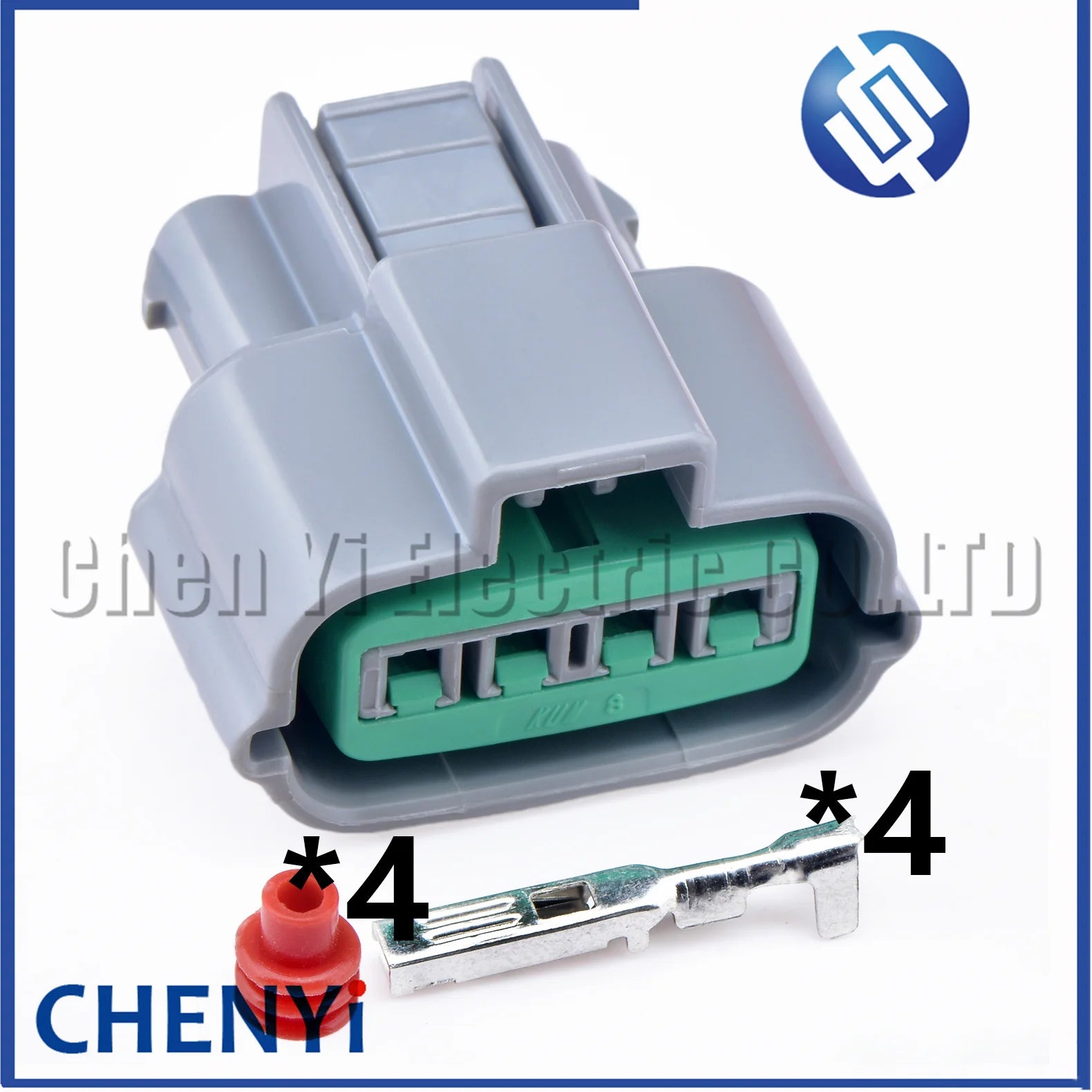 4 Pin Female Automotive waterproof Generator Connector Ignition coil plug PU465-04127 For Mitsubishi Outlander EVO X Coil BYD F3