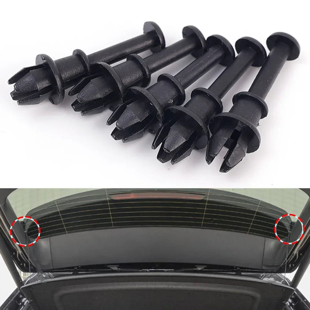 For Audi A3 8V/8P 2003 2004 2005 2006 2007 - 2020 Car Parcel Shelf String Holder Rivet Hanger Rear Trunk Cargo Clips Replacement