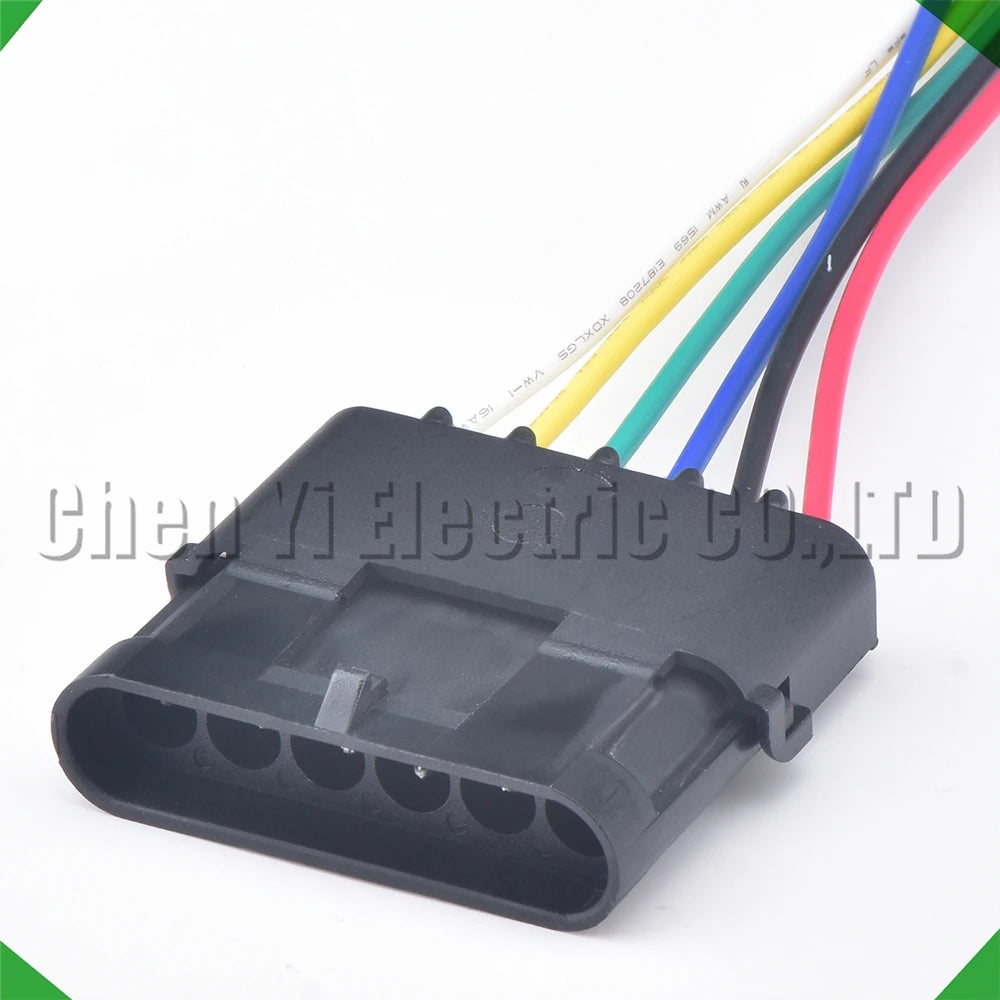 6-Pin Auto Connector Series automotive electrical cable housing waterproof plastic