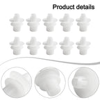 10pcs Car Interior Bumper Mud Guard Trim Clips For Smart For Fortwo 450 451 For Cabrio Coupe Rear Mudguard Fastener Kit Clips