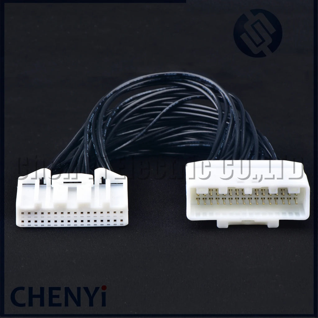 8/12/16/20/24/28/32/40 Pin Car Navigation Automotive Audio vehicle central control Connector Male and female 20cm extension plug