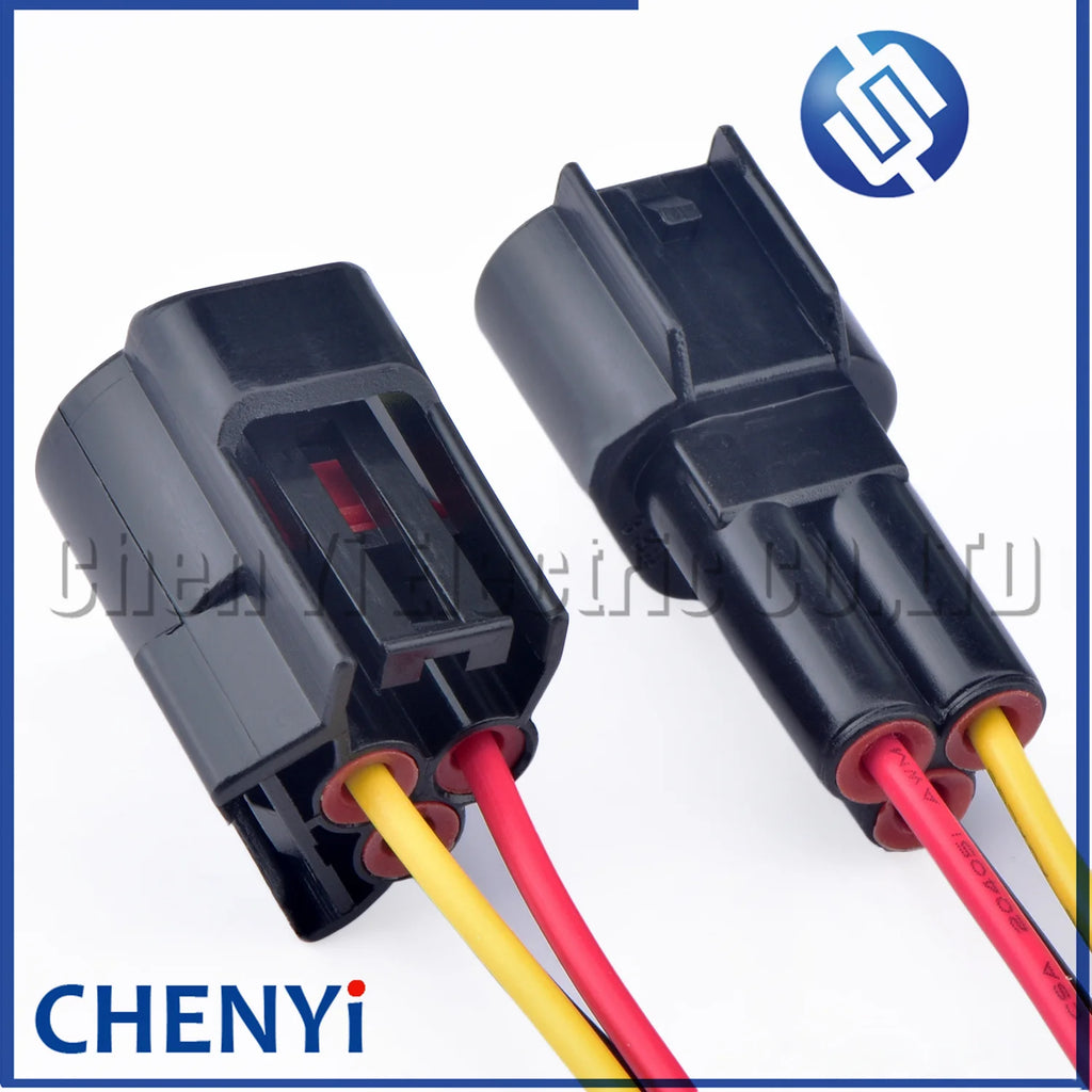 3 Pin 2.3mm Furukawa Black Auto Male or Female Car Waterproof Connector Wire Harness Switch plug FW-C-3M-B FW-C-3F-B
