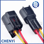 3 Pin 2.3mm Furukawa Black Auto Male or Female Car Waterproof Connector Wire Harness Switch plug FW-C-3M-B FW-C-3F-B