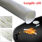 1pc Exhaust Pipe  Sleeve Insulation Protection For Webasto For Eberspacher  2M Exhaust  Glass Fibre Hose Lagging Insulation