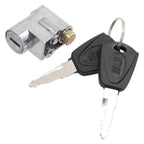 New Battery Safety Pack Box Lock W/2 Key Ignition Lock Metal For Motorcycle E-Bike Scooter Lgnition Switch Battery Safety Box