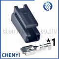 1 Pin 6.3mm Series Female Connector With Pin Wire Harness Plug DJ7018C-6.3-21